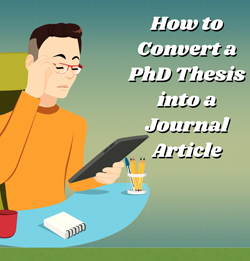 convert thesis into journal article